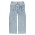 Vintage Wash Straight Leg Jeans