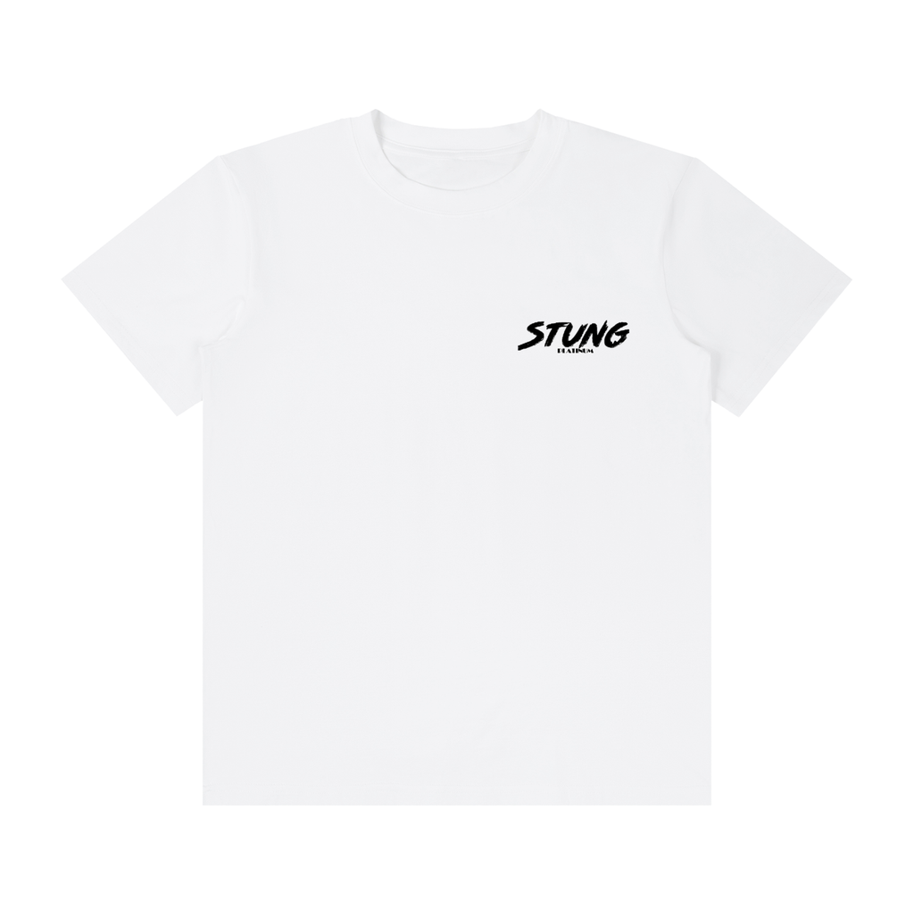 You Have Been Stung Platinum tee