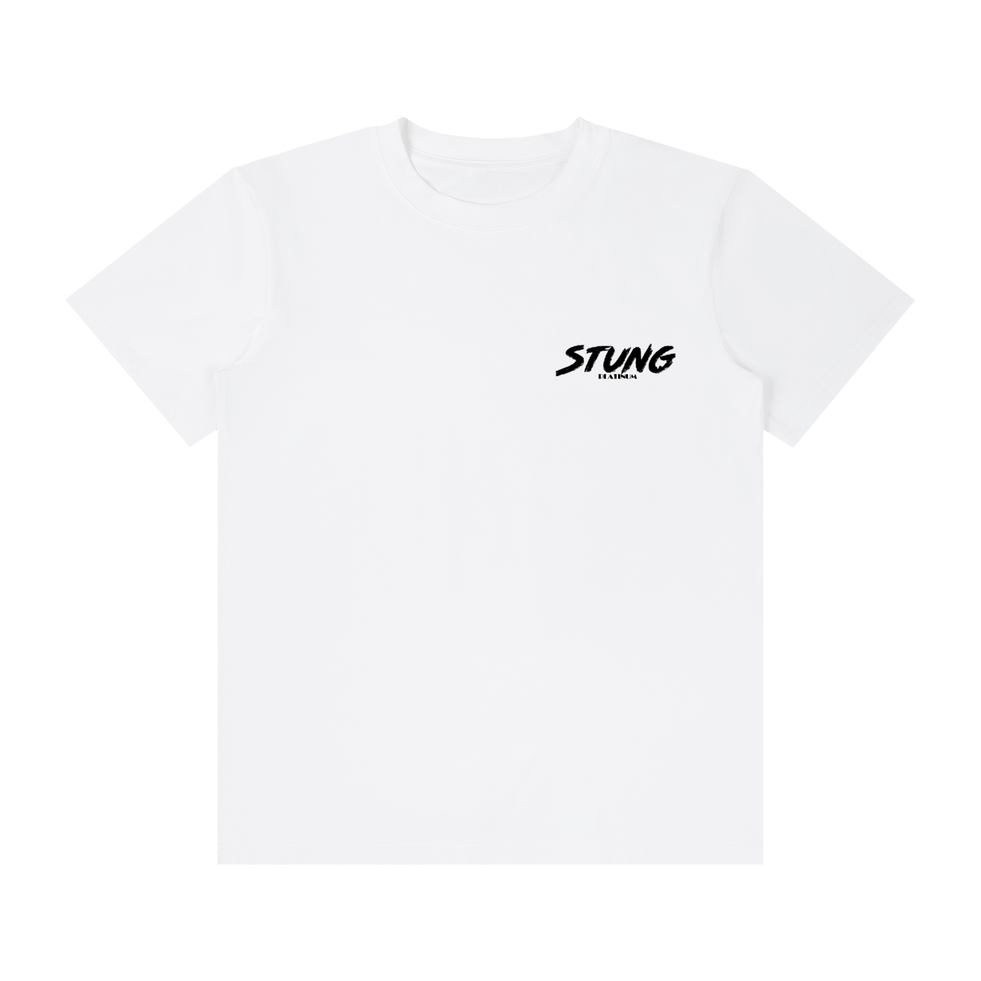You Have Been Stung Platinum tee